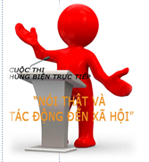 Cuộc thi hùng biện trực tiếp với chủ đề: "Nói thật và tác động đến phát triển xã hội" dành cho nữ thủ lĩnh trẻ